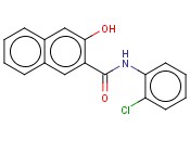 2-羟基-3-萘甲酸2-<span class='lighter'>氯苯</span>胺