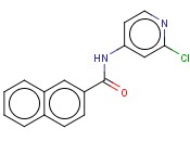 N-(2-CHLORO-4-PYRIDINYL)-2-NAPHTHALENECARBOXAMIDE