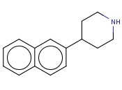 4-萘-2-YL-<span class='lighter'>哌啶</span>