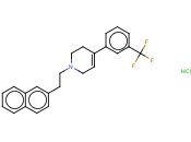 1,2,3,6-四氢-1-[2-(2-萘基)乙基]-4-[3-(三氟甲基)苯基]吡啶<span class='lighter'>盐酸盐</span>