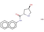L-HYDROXYPROLINE-BETA-NAPHTHYLAMIDE HYDROBROMIDE