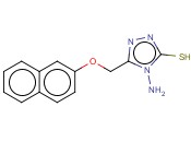 4-AMINO-5-[(2-NAPHTHYLOXY)METHYL]-4H-1,2,4-TRIAZOLE-3-THIOL
