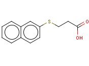 3-(2-萘基硫代)<span class='lighter'>丙酸</span>