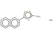 4-(2-NAPHTHYL)-1,3-THIAZOL-2-AMINE <span class='lighter'>HYDROBROMIDE</span>