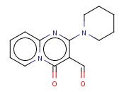 4-氧代-2-<span class='lighter'>哌啶</span>-1-<span class='lighter'>基</span>-4H-<span class='lighter'>吡啶</span>[1,2-A]嘧啶-3-苯甲醛