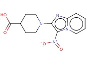 1-[3-NITROIMIDAZO[1,2-A]PYRIDIN-2-YL]PIPERIDINE-4-CARBOXYLIC ACID