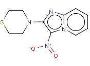 4-[3-NITROIMIDAZO[1,2-A]PYRIDIN-2-YL]THIOMORPHOLINE