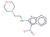 MORPHOLINYLETHYLNITROIMIDAZOPYRIDINAMINE