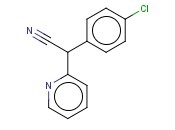 2-(4-<span class='lighter'>氯苯</span>基)-2-(吡啶-2-基)乙<span class='lighter'>腈</span>