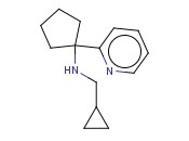 N-(CYCLOPROPYLMETHYL)-1-(PYRIDIN-2-YL)CYCLOPENTANAMINE