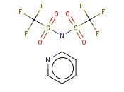 2-{Bis[(trifluoromethyl)<span class='lighter'>sulphonyl</span>]amino}pyridine