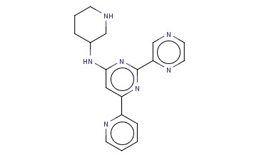 PIPERIDIN-3-YL-(2-PYRAZIN-2-YL-6-PYRIDIN-2-YL-PYRIMIDIN-4-YL)-AMINE