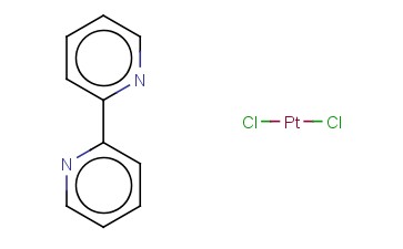 (2,2'-联吡啶)二<span class='lighter'>氯</span><span class='lighter'>铂</span>(II)
