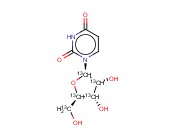 [1',2',3',4',5''-13C5]URIDINE