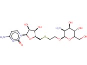 4-AMINO-1-((2R,3S,4R,5S)-5-((2-((2R,3S,4R,5S)-3-AMINO-4,5-DIHYDROXY-6-(HYDROXYMETHYL)TETRAHYDRO-2H-PYRAN-2-YLOXY)ETHYLTHIO)METHYL)-3,4-DIHYDROXYTETRAHYDROFURAN-2-YL)PYRIMIDIN-2(1H)-ONE