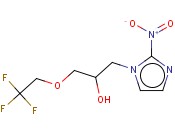 2-NITRO-ALPHA-[(2,2,2-TRIFLUOROETHOXY)METHYL]-IMIDAZOLE-1-ETHANOL