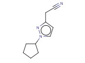 (1-CYCLOPENTYL-1H-PYRAZOL-3-YL)ACETONITRILE