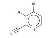 3,4-DIBROMO-2-<span class='lighter'>CYANOPYRIDINE</span>