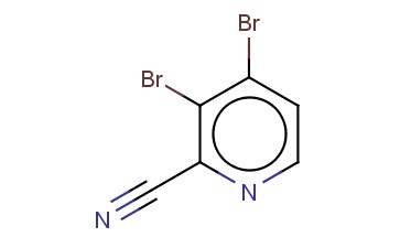 3,4-DIBROMO-2-<span class='lighter'>CYANOPYRIDINE</span>
