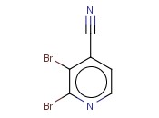 2,3-DIBROMO-4-<span class='lighter'>CYANOPYRIDINE</span>