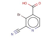 3-BROMO-2-<span class='lighter'>CYANOPYRIDINE</span>-4-CARBOXYLIC ACID
