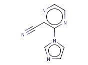 3-(咪唑-1-<span class='lighter'>基</span>)<span class='lighter'>吡</span><span class='lighter'>嗪</span>-2-羧腈