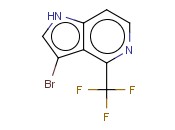 3-BROMO-4-(TRIFLUOROMETHYL)-<span class='lighter'>5-AZAINDOLE</span>