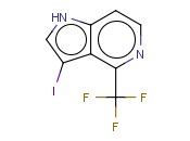 3-IODO-4-(TRIFLUOROMETHYL)-<span class='lighter'>5-AZAINDOLE</span>