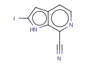 2-IODO-1H-PYRROLO[2,3-C]PYRIDINE-7-CARBONITRILE