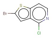 2-<span class='lighter'>溴</span>-4-氯<span class='lighter'>噻吩</span><span class='lighter'>并</span>[3,2-c]吡啶