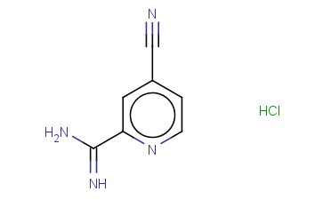 4-<span class='lighter'>CYANOPYRIDINE</span>-2-CARBOXIMIDAMIDE HYDROCHLORIDE