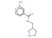 2-AMINO-N-(3-PYRROLIDINYLMETHYL)<span class='lighter'>ISONICOTINAMIDE</span>