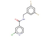 2-CHLORO-N-(3,5-DIFLUORO-BENZYL)-<span class='lighter'>ISONICOTINAMIDE</span>