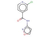 2-CHLORO-N-(3-ISOXAZOLYL)<span class='lighter'>ISONICOTINAMIDE</span>