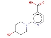 2-(4-HYDROXY-1-PIPERIDINYL)ISONICOTINIC ACID