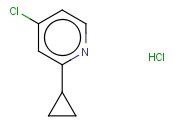 4-CHLORO-2-CYCLOPROPYLPYRIDINE HYDROCHLORIDE