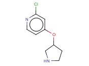 2-CHLORO-4-(PYRROLIDIN-3-YLOXY)PYRIDINE
