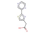 4-噻唑乙酸,2-(2-<span class='lighter'>吡</span><span class='lighter'>嗪</span><span class='lighter'>基</span>)-