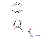 2-(3-<span class='lighter'>吡</span><span class='lighter'>嗪</span>-2-<span class='lighter'>基</span>-1,2,4-恶二唑-5-<span class='lighter'>基</span>)乙肼