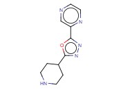 2-(5-(哌啶-4-<span class='lighter'>基</span>)-1,3,4-噁二唑-2-<span class='lighter'>基</span>)<span class='lighter'>吡</span><span class='lighter'>嗪</span>