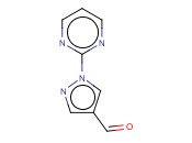 1-(嘧啶-2-基)吡唑-4-<span class='lighter'>甲醛</span>