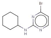 (4-BROMOPYRIMIDIN-2-YL)CYCLOHEXYLAMINE