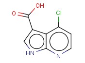 4-<span class='lighter'>氯</span>-1H-吡咯并[2,3-b]<span class='lighter'>吡啶</span>-3-<span class='lighter'>甲酸</span>
