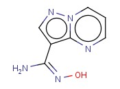 N'-<span class='lighter'>HYDROXYPYRAZOLO</span>[1,5-A]<span class='lighter'>PYRIMIDINE</span>-3-CARBOXIMIDAMIDE