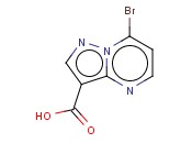 7-BROMOPYRAZOLO[<span class='lighter'>1,5-A</span>]<span class='lighter'>PYRIMIDINE</span>-3-CARBOXYLIC ACID