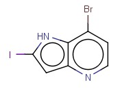 7-BROMO-2-IODO-1H-PYRROLO[3,2-B]PYRIDINE