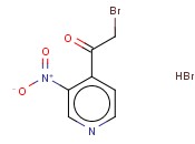 2-BROMO-1-(3-NITROPYRIDIN-4-YL)ETHANONE <span class='lighter'>HYDROBROMIDE</span>