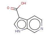 <span class='lighter'>1H-PYRROLO</span>[<span class='lighter'>2,3-C</span>]<span class='lighter'>PYRIDINE</span>-3-CARBOXYLIC ACID