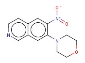 7-(MORPHOLIN-4-YL)-6-NITROISOQUINOLINE