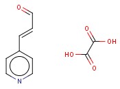 β-(4-<span class='lighter'>吡啶基</span>)丙稀醛乙二酸盐